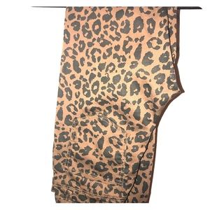 Stradivarius cheetah print skinny jean